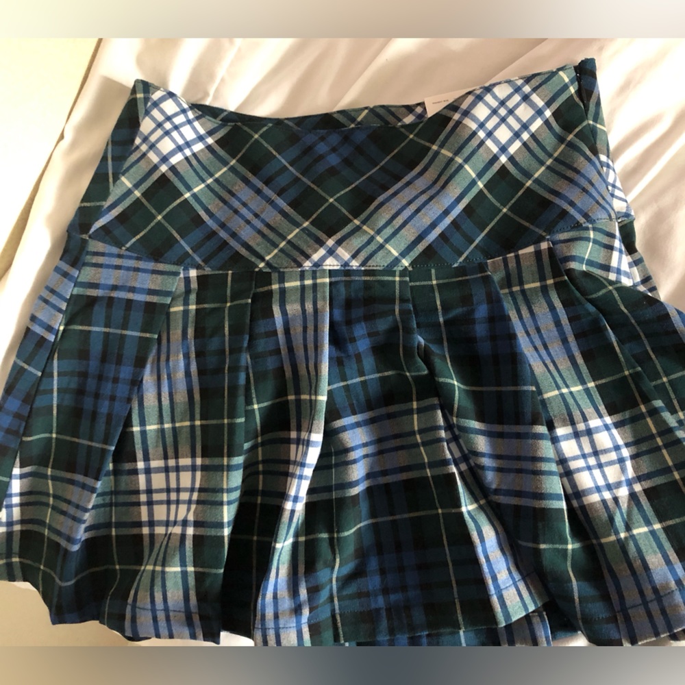 American Eagle Highest Rise Plaid skirt